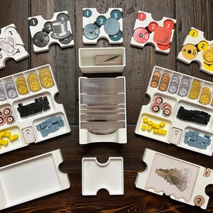 Furnace + Expansions Board Game Insert / Organizer - Supports Interbellum Expansion