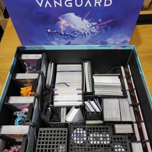 ISS Vanguard Board Game Organizer and Insert