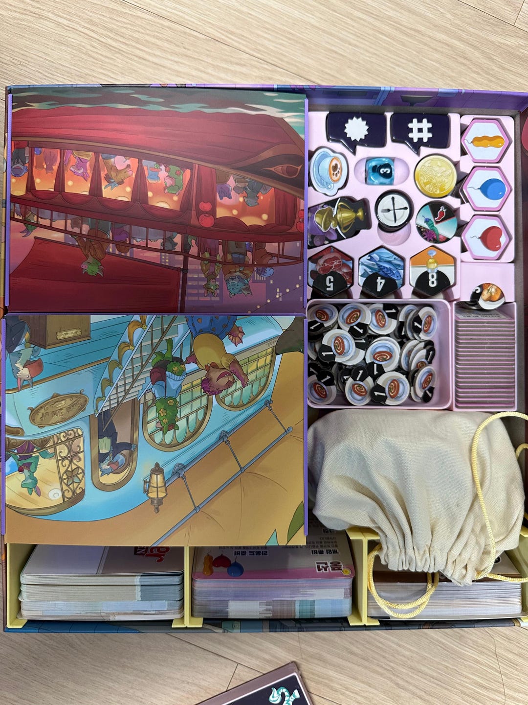 Critter Kitchen RETAIL Version Board Game Organizer and Insert - Etsy