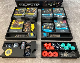 Undaunted 2200: Callisto Board Game Organizer and Insert