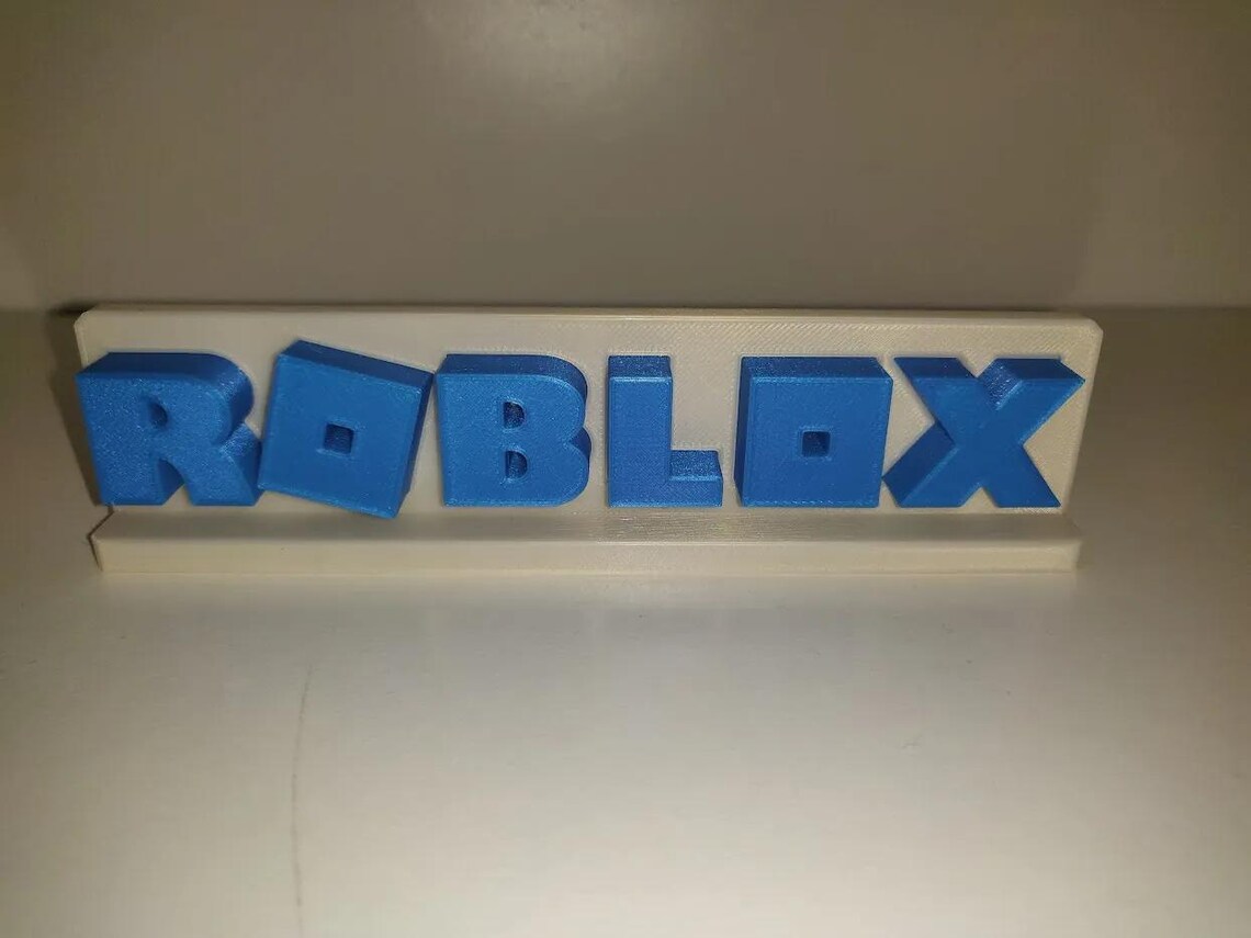 Orange Robux Sign Roblox Sign With Custom Colors - Pairs Great With Robux Coins for Party ...