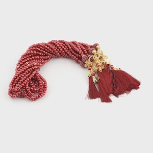 Handmade Pearl Tasbih Prayer Beads: Islamic Gift, Ramadan Favors