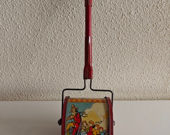 Vintage Music Push Toy - Original Condtion - 1950's