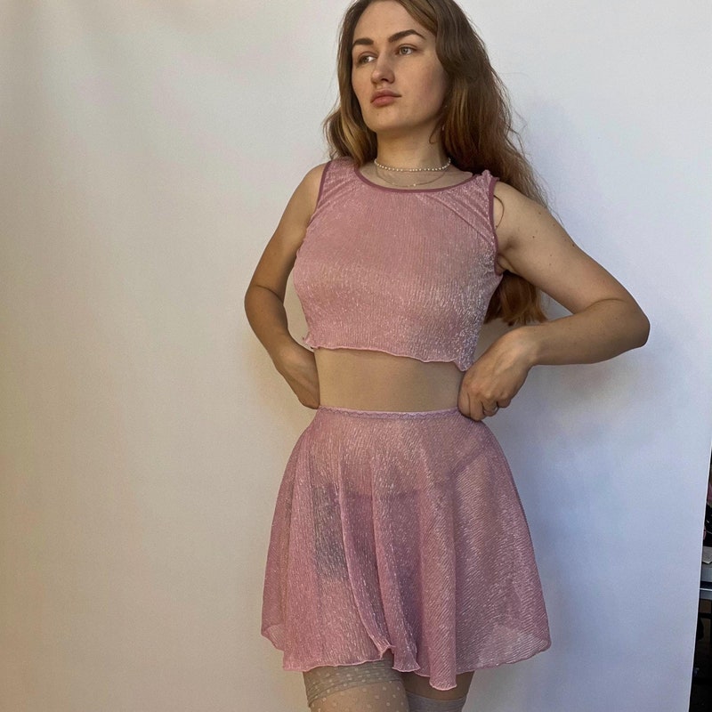 No Panties Mini Skirt - Etsy