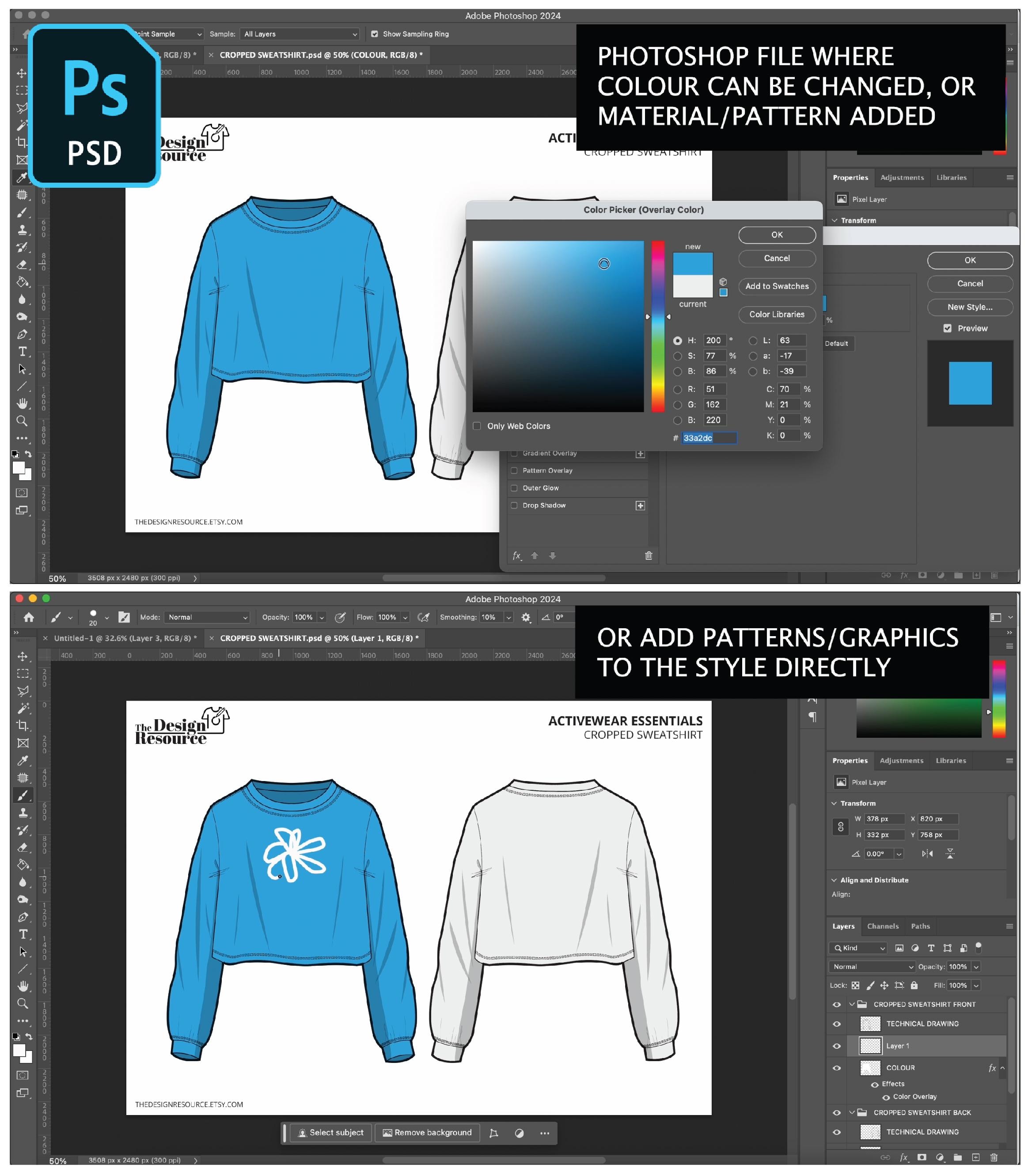 WOMENS ACTIVEWEAR ESSENTIALS - Fashion Technical Illustrations - Cads ...