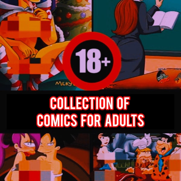 Over 50 issues Of Adult Parody Comics For Adults Bundle (PDFs)