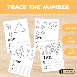 0-10 Number Tracing, Preschool Worksheet Printable, Learning Number, preschool worksheets, Printable Number Tracing,Learning Number