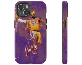 Lebron, Iphone, NBA, Custodia per telefono, Lakers, Kobe Bryant, Basket, Michael Jordan, Stephen Curry, Compleanno, Giorno di Natale, Custodia per telefono,