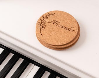 Personalisiert Hochzeit Tischdekoration Untersetzer Hochzeit Platzkarte Personalisiert Glasuntersetzer Kork  Untersetzer Kork Personalisiert