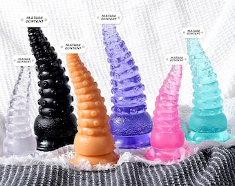 Transparent Fantasy Dildos, Colorful Silicone Suction Cup Dildos For Beginners, Adult Sex Toys, Easy to Clean, Packing with Care, Mature