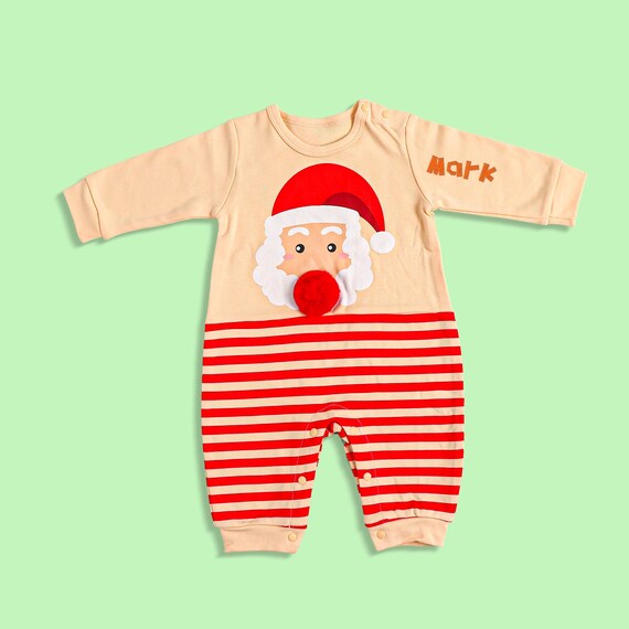 Xuuly My Frst Chrstmas Baby Boy Grl Clothes 2PCs Outft Set Santa...