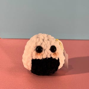 Crochet onigiri plush