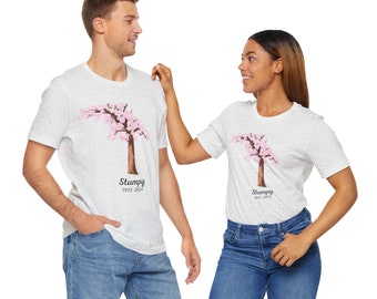 The Sentinel of Spring: Honoring Stumpy's 112 Years, Unisex Jersey Short Sleeve Tee, Washington DC, Stumpy the Cherry Blossom Tree