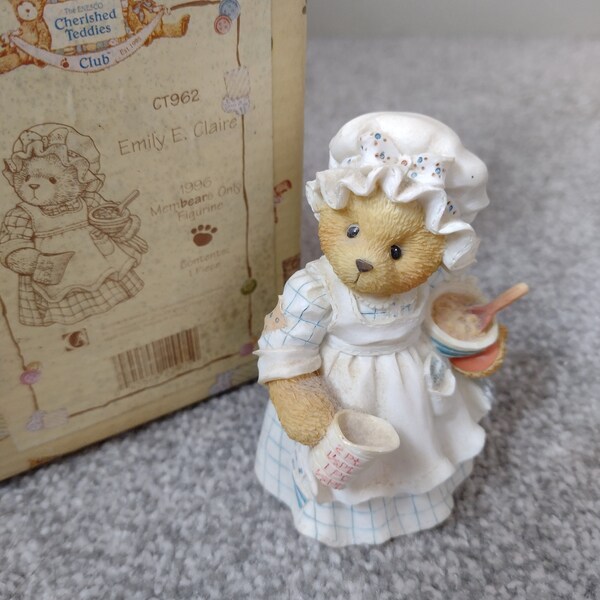 Cherished Teddies Emily E Claire