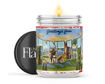 Greetings From Tennessee Candle