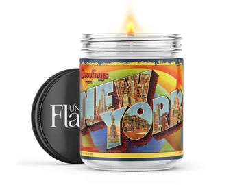 Greetings From New York Candle
