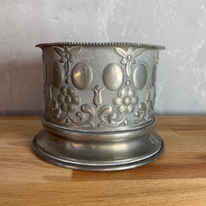 ANTIQUE Pewter Bowl For Home Decor