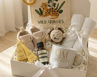 New Mom Gift Box, Postpartum Self-Care, Baby Shower Gift