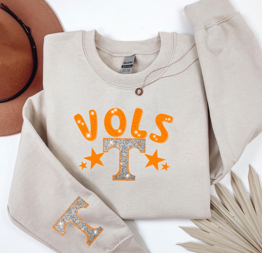 Tennessee Vols Smocked Orange Knit Short Sleeve Boys T-Shirt main image 0