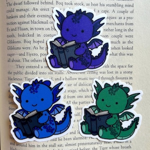 Dragon Reading Stickers