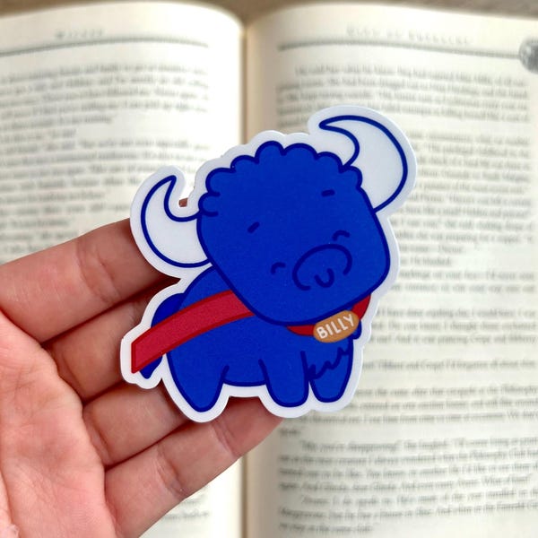 Friendly Buffalo Sticker