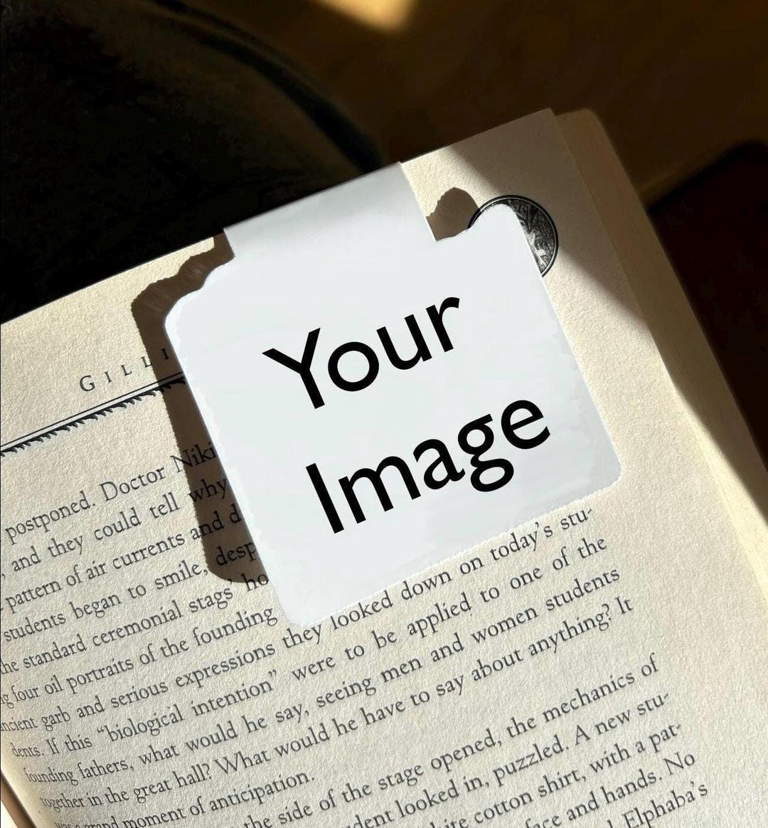 Sharp Bookmark Custom Magnetic Bookmark - Etsy