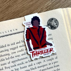 Thriller Reader Magnetic Bookmark