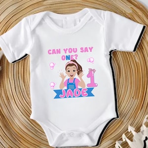 Ms. Rachel Birthday Shirt/Onesie: Custom First Birthday Outfit