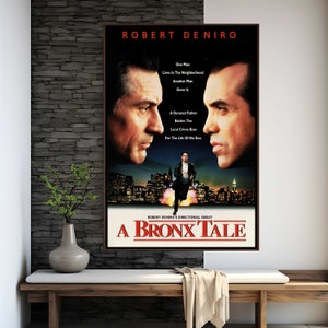 Ein Bronx Tale Film Poster | Hochwertiger Druck | Filmkunst | Wanddekoration | Filmfächer Sammlerstücke | Geschenk Poster