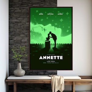 Annette Movie Poster | High Quality Print | Movie Art | Wall Decor | Film Fan Collectibles | Gift Poster