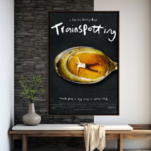 Trainspotting Movie Poster | High Quality Print | Movie Art | Wall Decor | Film Fan Collectibles | Gift Poster