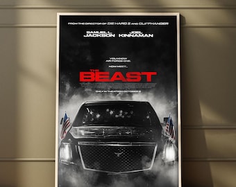 The Beast Movie Poster | High Quality Print | Movie Art | Wall Decor | Film Fan Collectibles | Gift Poster