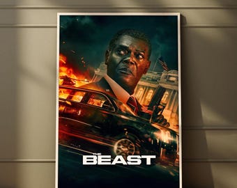 The Beast Movie Poster | High Quality Print | Movie Art | Wall Decor | Film Fan Collectibles | Gift Poster
