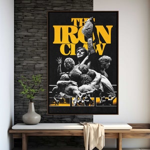 The Iron Claw Filmplakat | Hochwertiger Druck | Filmkunst | Wanddekoration | Filmfächer Sammlerstücke | Geschenk Poster