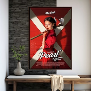 Pearl Movie Poster | High Quality Print | Movie Art | Wall Decor | Film Fan Collectibles | Gift Poster