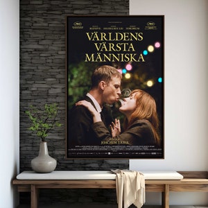 The Worst Person in the World Movie Poster | High Quality Print | Movie Art | Wall Decor | Film Fan Collectibles | Gift Poster