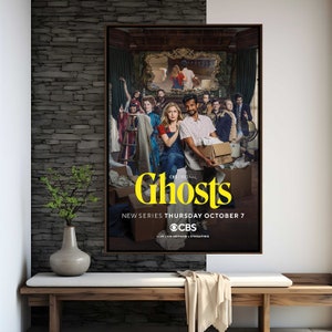 Ghosts Movie Poster | High Quality Print | Movie Art | Wall Decor | Film Fan Collectibles | Gift Poster