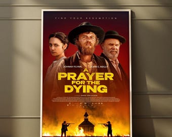 A Prayer for the Dying Movie Poster | High Quality Print | Movie Art | Wall Decor | Film Fan Collectibles | Gift Poster
