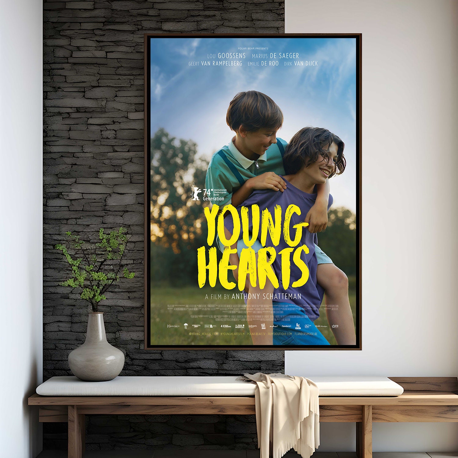 Young Hearts 2024 Movie Poster | High Quality Print | Movie Art | Wall Decor | Film Fan Collectibles | Gift Poster
