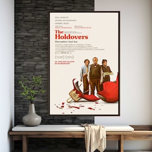 The Holdovers Movie Poster | High Quality Print | Movie Art | Wall Decor | Film Fan Collectibles | Gift Poster