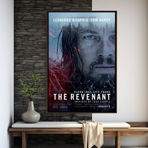 The Revenant Movie Poster | High Quality Print | Movie Art | Wall Decor | Film Fan Collectibles | Gift Poster