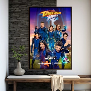 The Thundermans Return Movie Poster | High Quality Print | Movie Art | Wall Decor | Film Fan Collectibles | Gift Poster