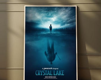 Crystal Lake Movie Poster | High Quality Print | Movie Art | Wall Decor | Film Fan Collectibles | Gift Poster