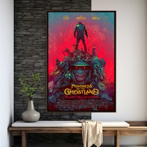 Prisoners of the Ghostland Movie Poster | High Quality Print | Movie Art | Wall Decor | Film Fan Collectibles | Gift Poster