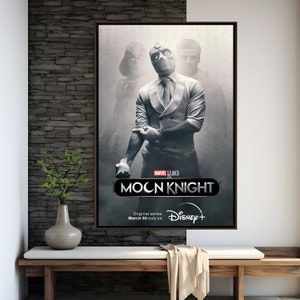 Moon Knight Movie Poster | High Quality Print | Movie Art | Wall Decor | Film Fan Collectibles | Gift Poster