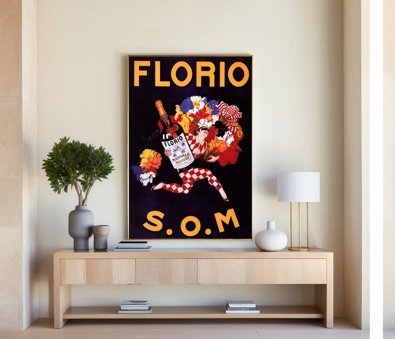 Word Florio Florio Movie Poster | High Quality Print | Movie Art | Wall Decor ...