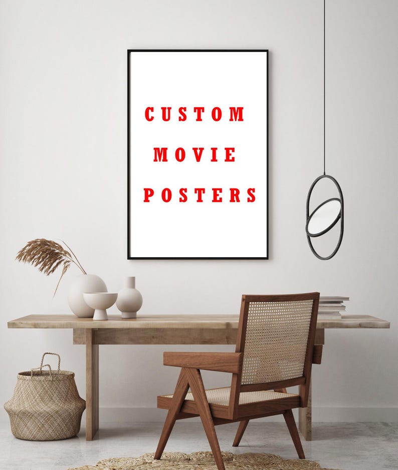 Custom Digital Download Movie Poster | High Quality Print | Movie Art ...
