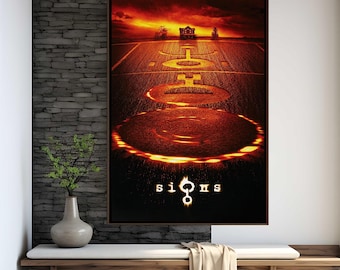 Signs Movie Poster | High Quality Print | Movie Art | Wall Decor | Film Fan Collectibles | Gift Poster