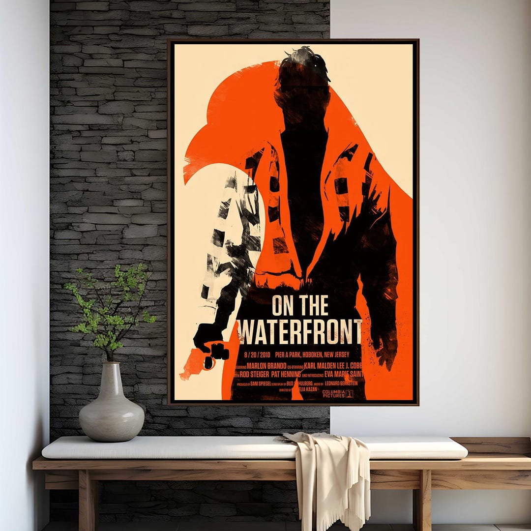 On the Waterfront Movie Poster | High Quality Print | Movie Art | Wall ...