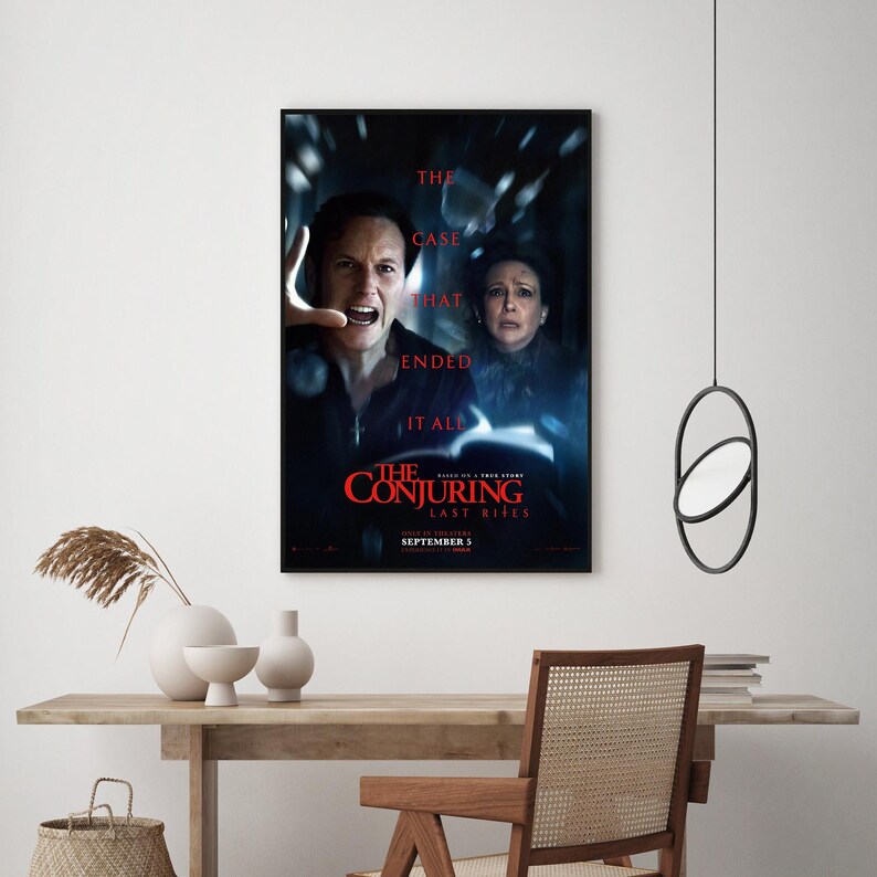 The Conjuring Last Rites Movie Poster | High Quality Print | Movie Art ...